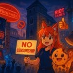 Game Cookies newsletter artwork on AI blunders, NSFW content backlash, and the JRPG genre comeback