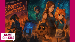 Illustration from Game Cookies article on Ghost of Yōtēi boycott and gaming industry backlash